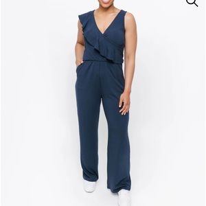 Smash & Tess Daydreaming Romper Midnight Blue XL